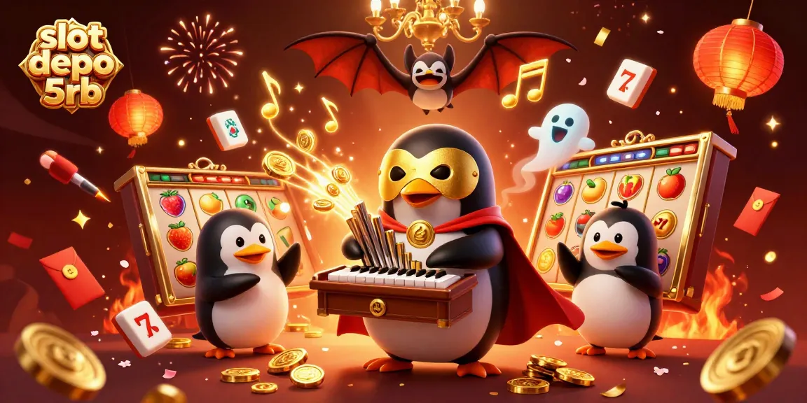 Experience thrilling gameplay with slot depo 5rb and festive 3D casino elements, enhancing your winning chances.