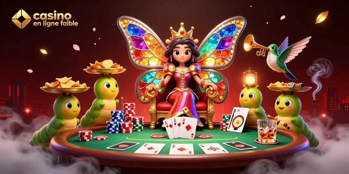 Découvrez l'univers des jeux avec le casino en ligne fiable et ses personnages magiques, entourés de jetons colorés.