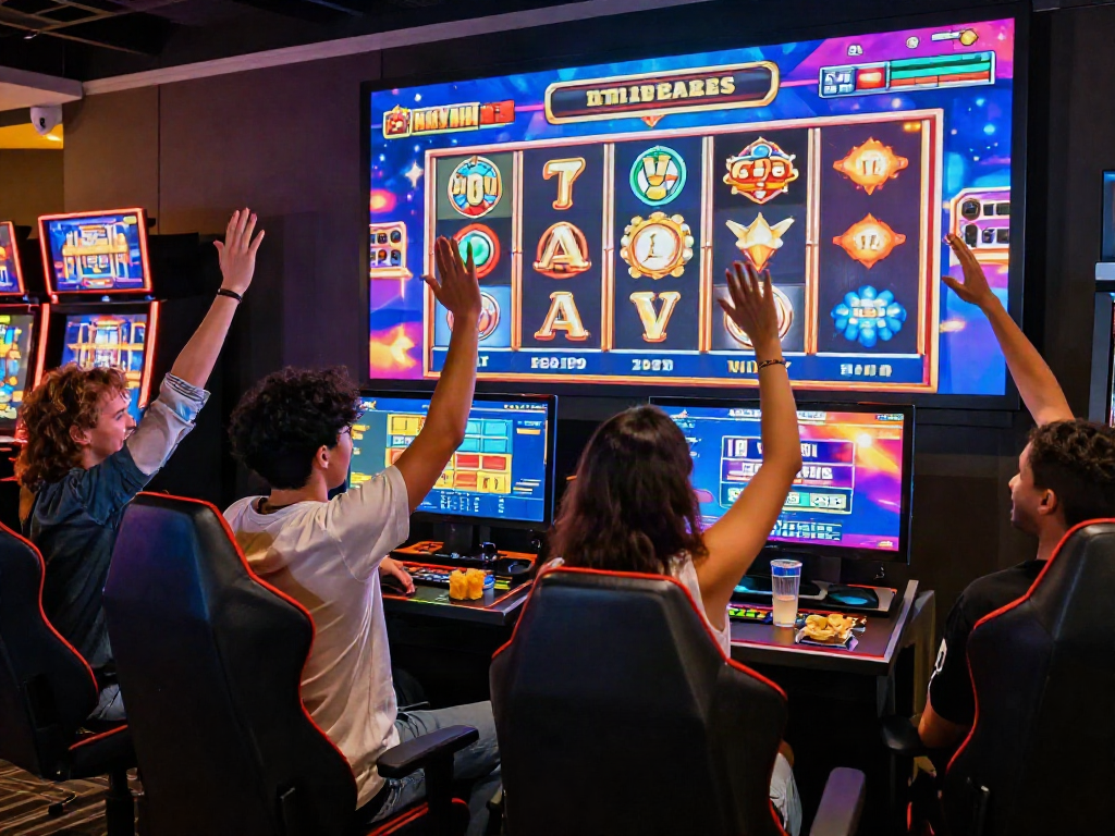 Celebrating the thrill of slot bonus new member 100 win at modern online casino.