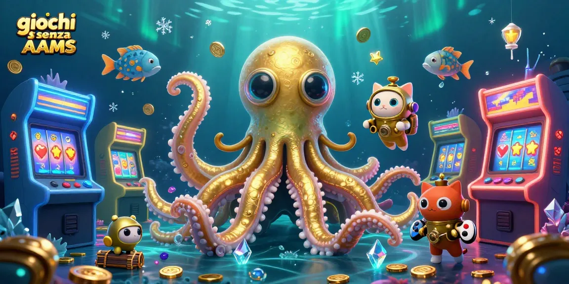 Giocando giochi senza AAMS in un ambiente casino sottomarino pieno di avventure e misteri.