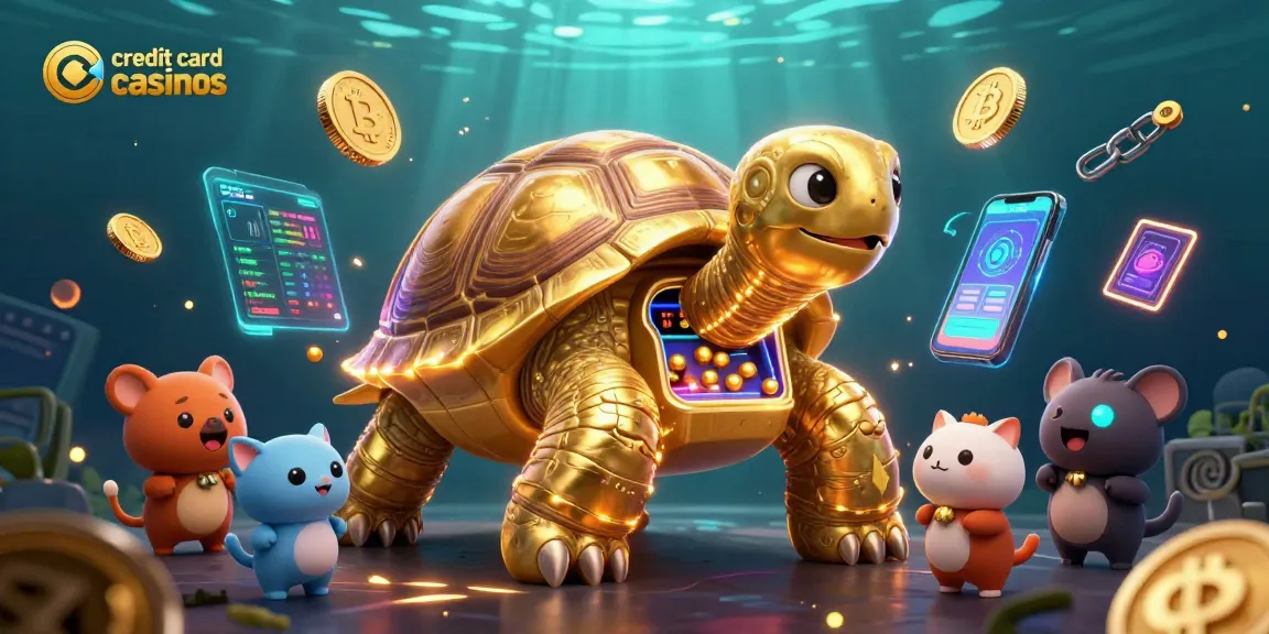 Players enjoy games at credit card casinos featuring vibrant entertainment elements.