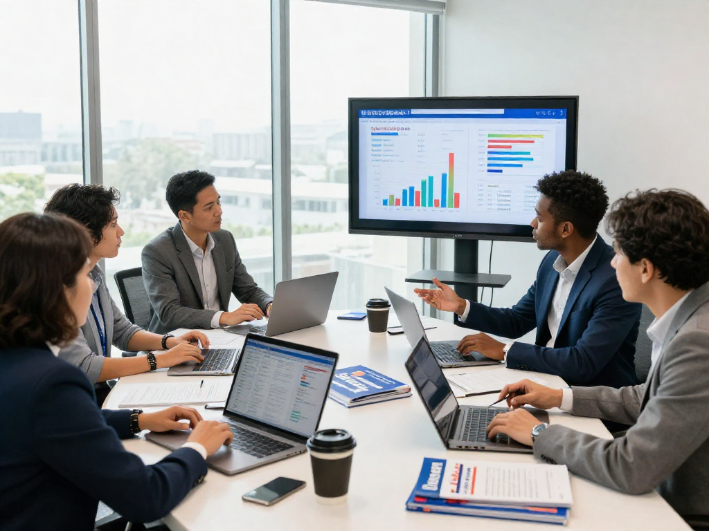 Effective political media buying commission strategies in a dynamic campaign planning session with data-driven insights.