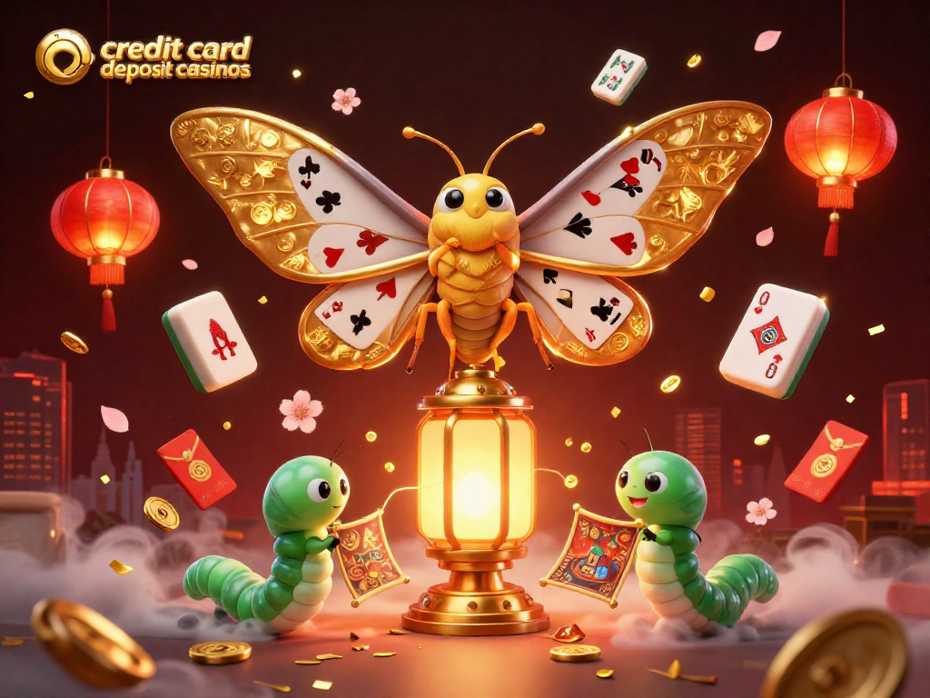 Engage with credit card deposit casinos where vibrant gameplay meets fantasy in this immersive 3D illustration.