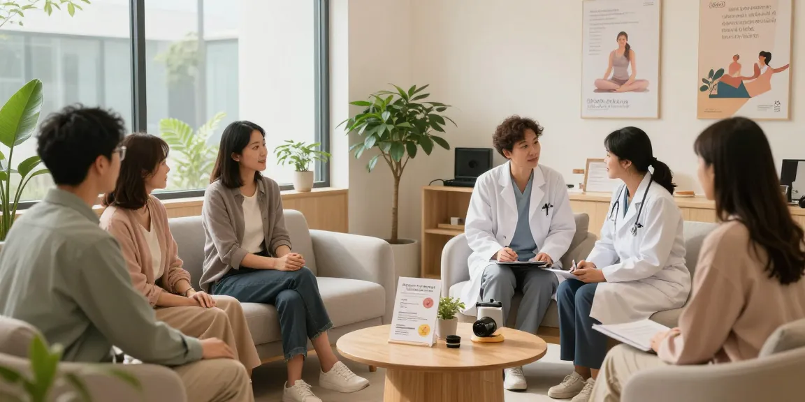 Welcoming atmosphere at Yoonbit Clinic for healthcare and wellness.