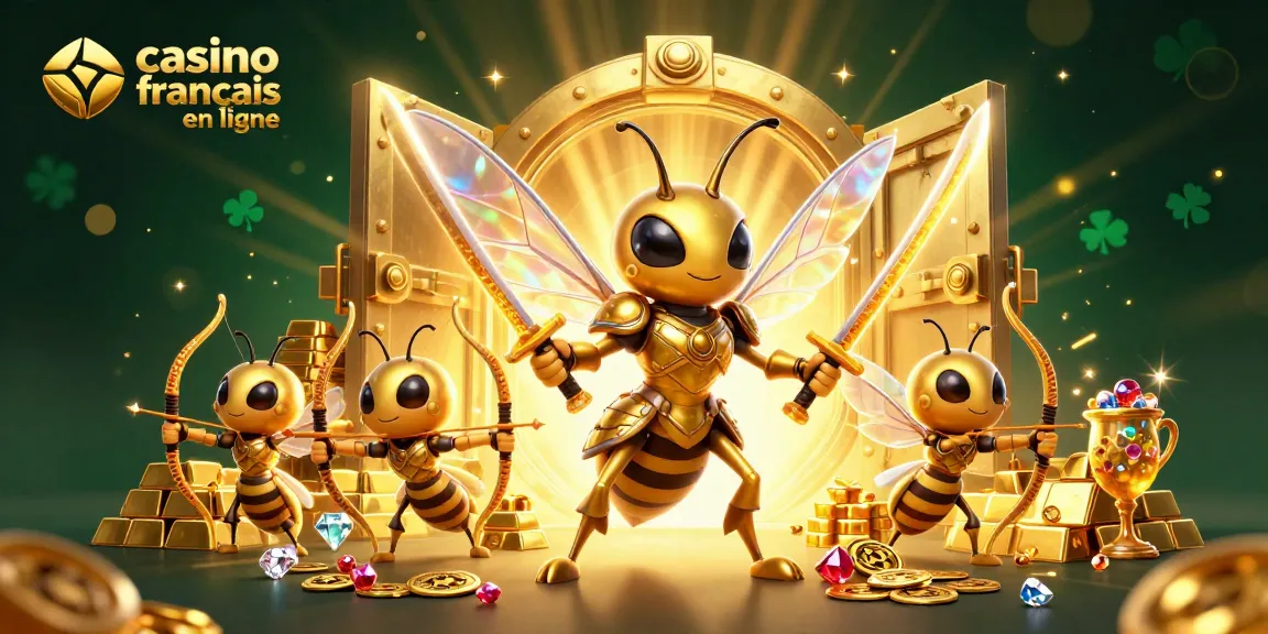 Plongez dans l'univers du casino français en ligne avec des personnages animés attirants et des trésors éclatants.
