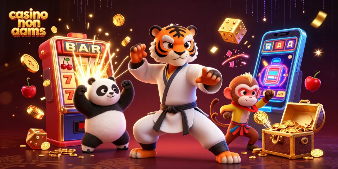 Scopri il mondo dei casino non AAMS con tiger master, panda e monkey in azione.