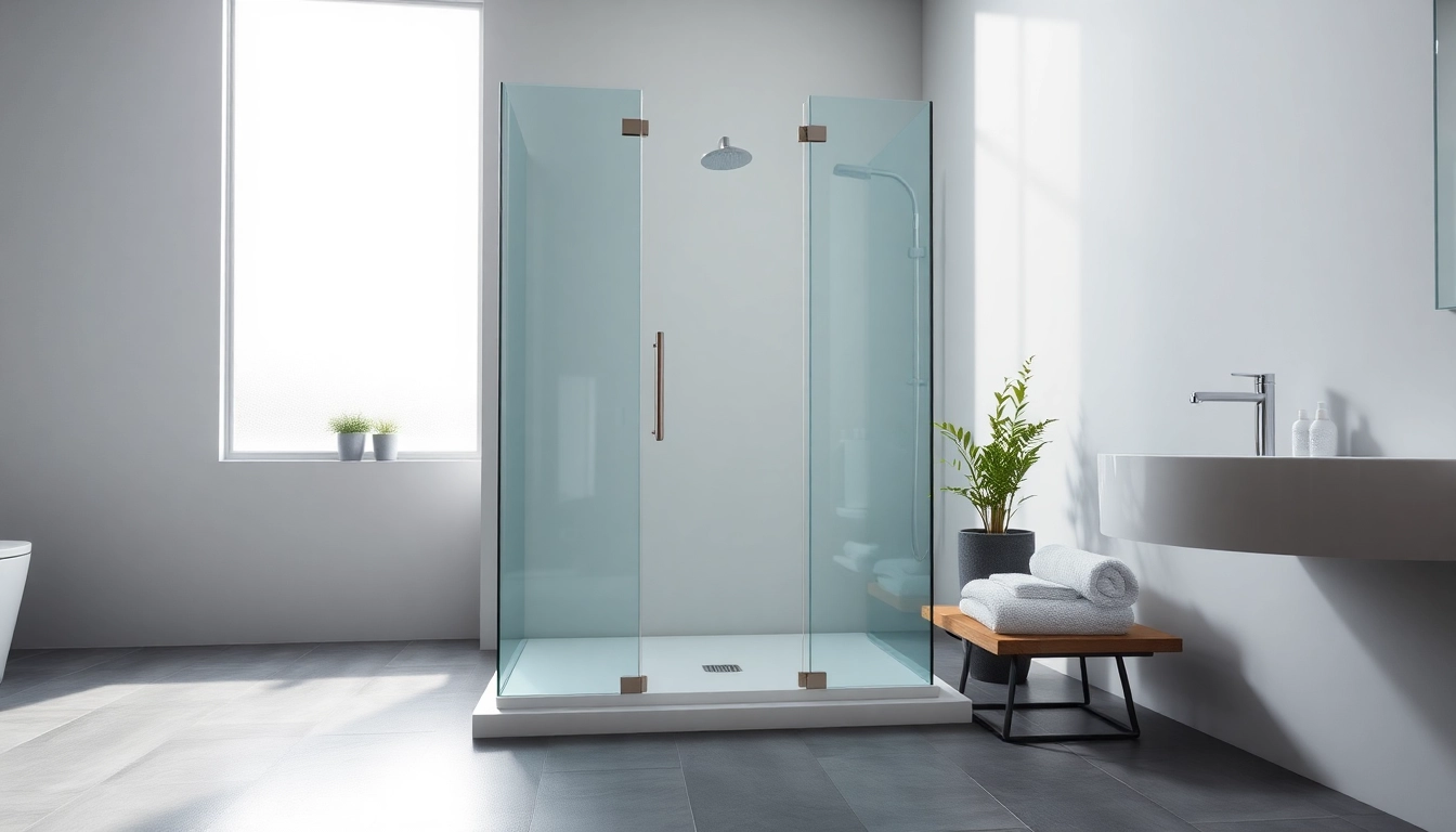 Erleben Sie die stilvolle sonni Duschkabine in einem modernen Badezimmer mit eleganten Details.