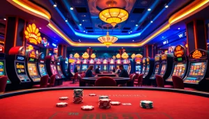 Permainan kasino online terbesar di meja poker dengan suasana yang mengasyikkan.