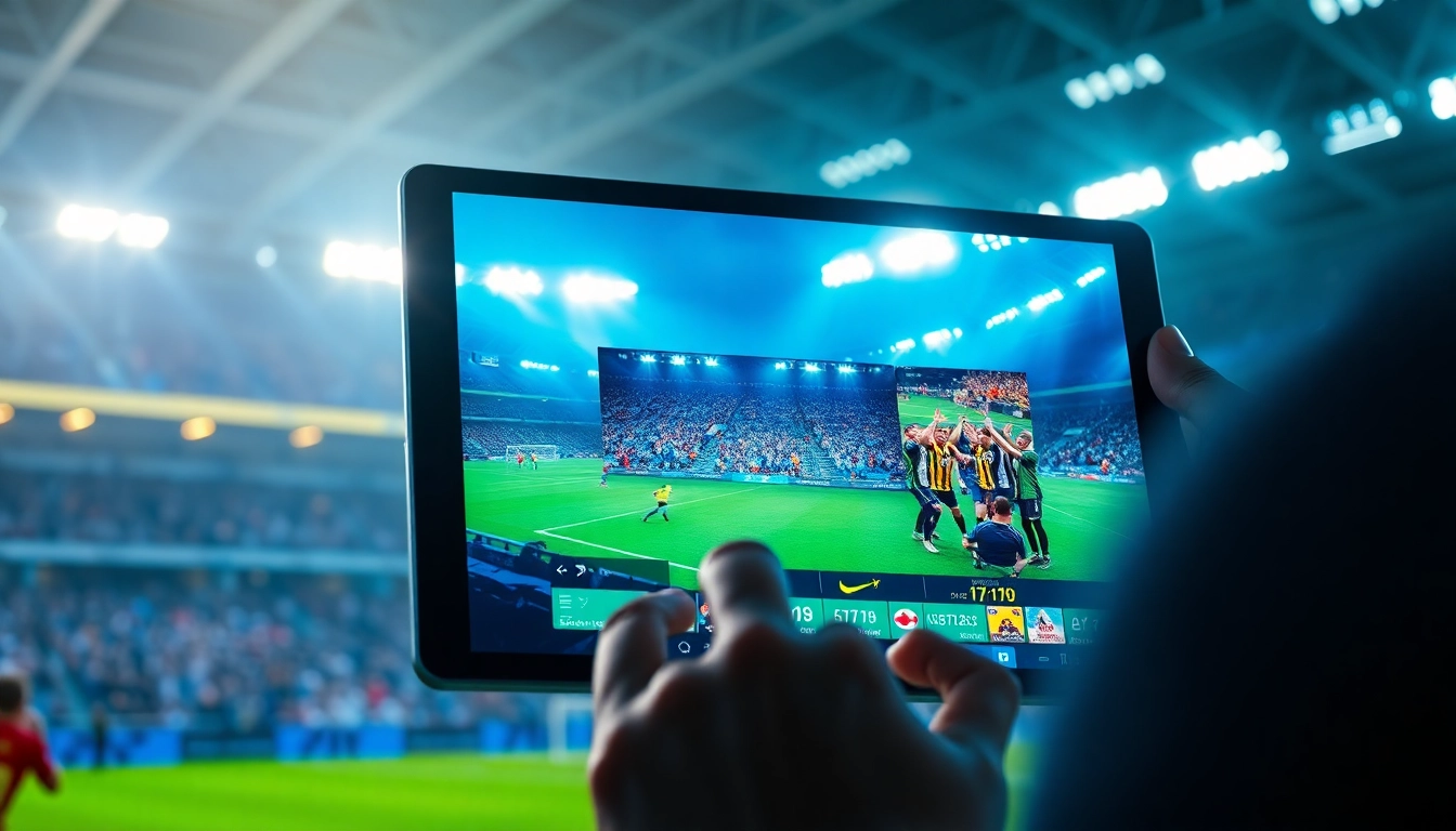 오징어티비의 라이브 스포츠 중계 화면을 보여주는 이미지