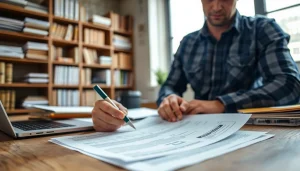 DAS 140 form submission process for contractors in a productive office environment.