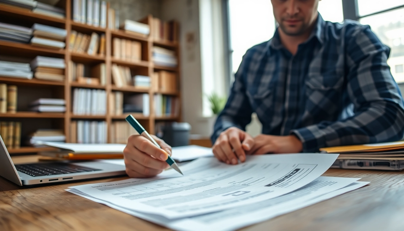 DAS 140 form submission process for contractors in a productive office environment.