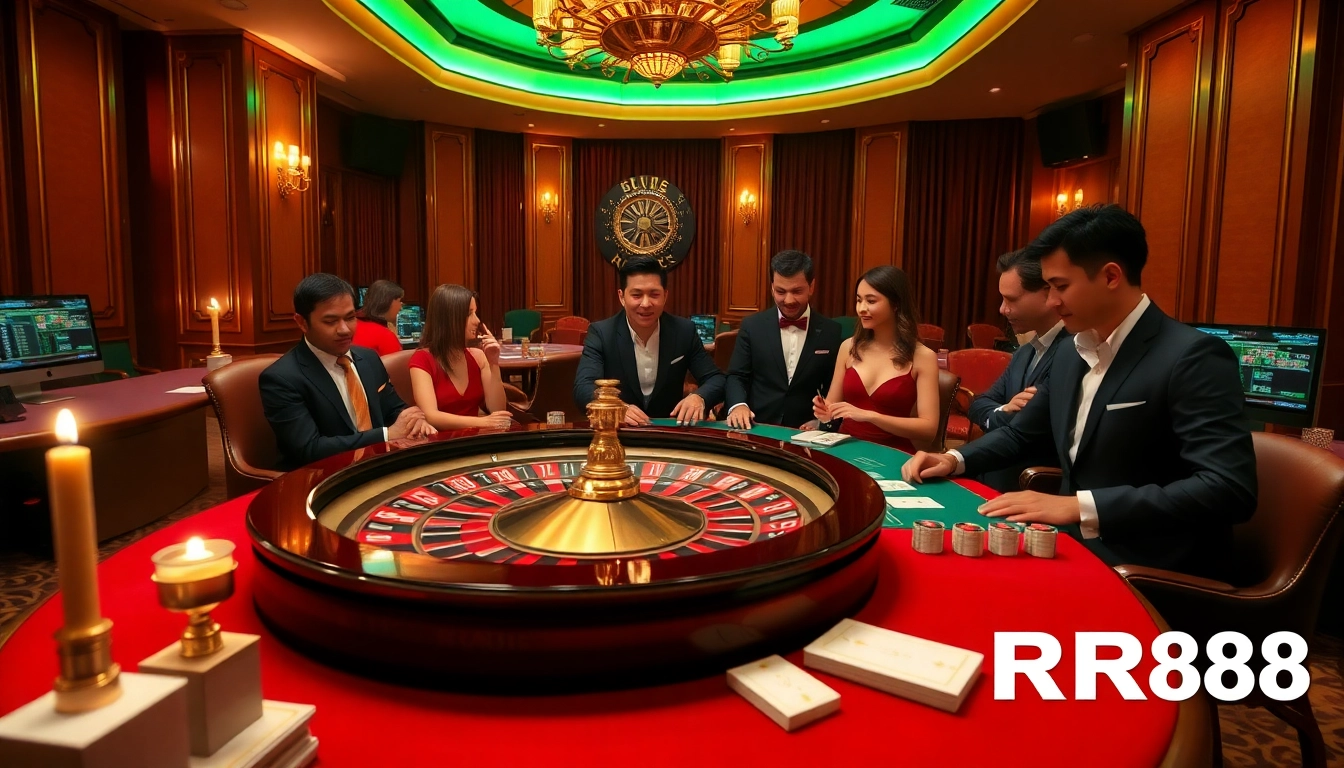 Experience the excitement of online gambling at trang chủ rr88 with live casino games and vibrant visuals.