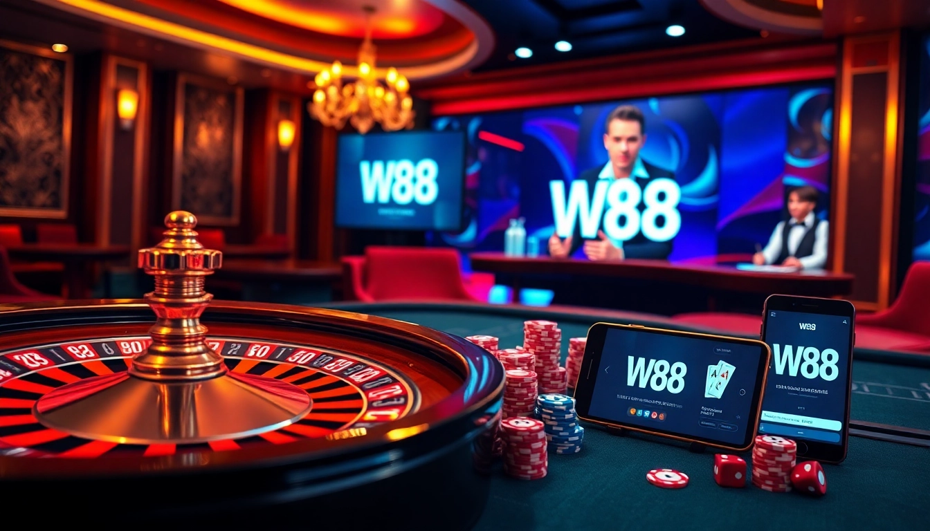 Experience the thrill of link vao w88 with live casino games and vibrant betting elements.