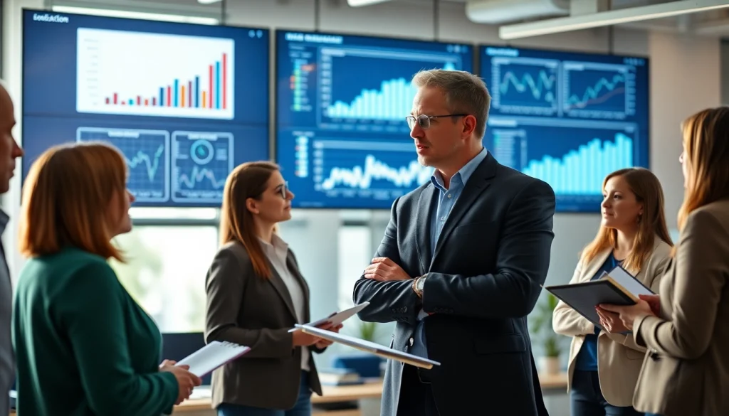 Team collaboration on Strategy Capture Management in a modern office setting.