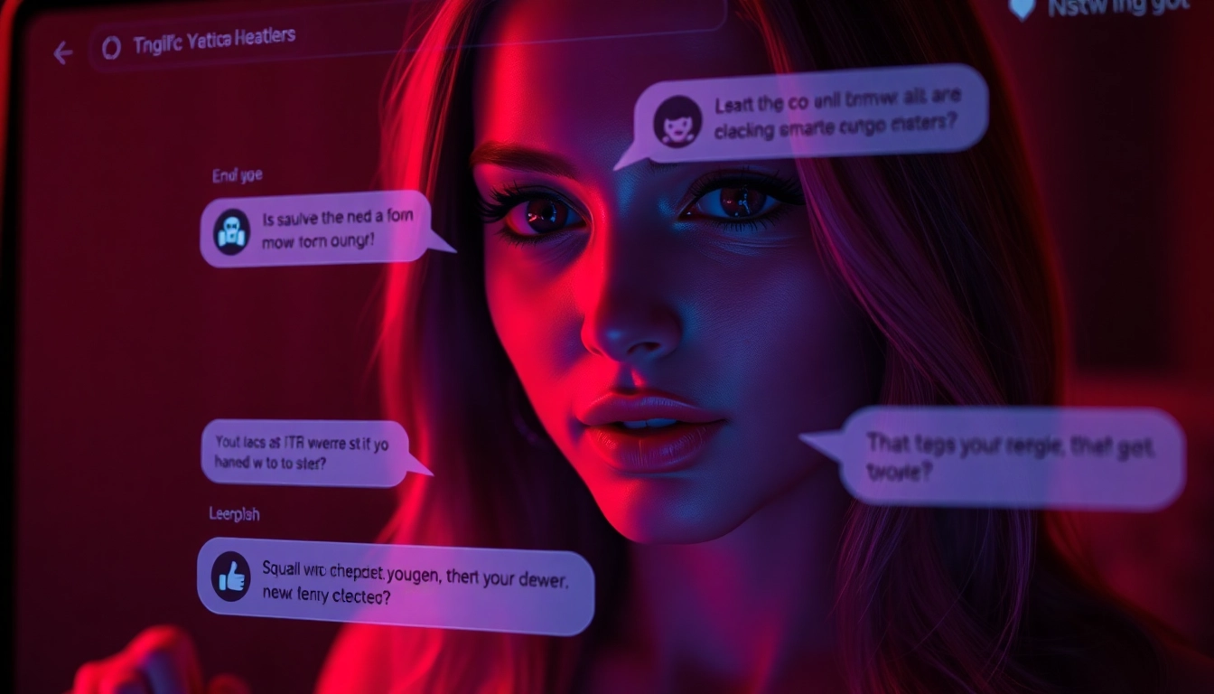 Engaging NSFW AI chat with a captivating character in an intimate digital setting.