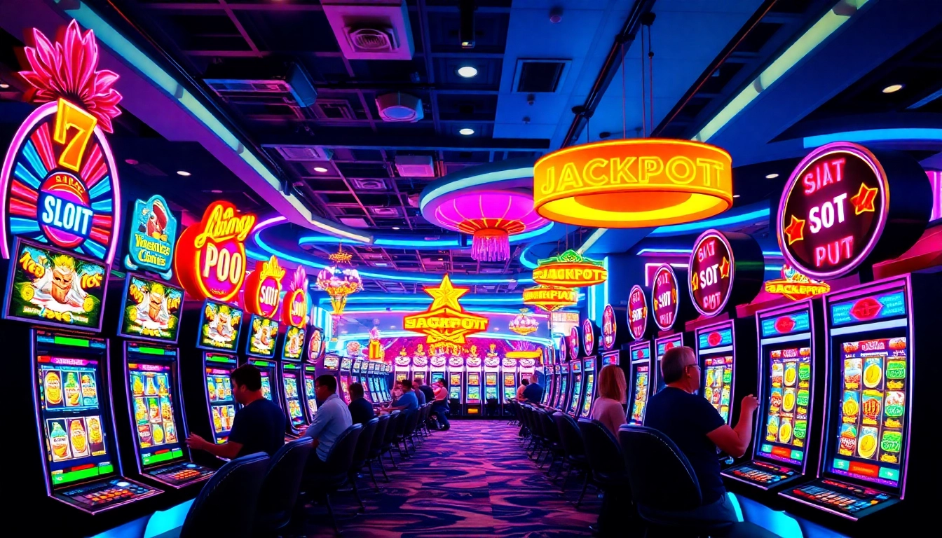 Menangkan permainan slot depo 1k dengan grafis yang menakjubkan dan suasana kasino yang meriah.