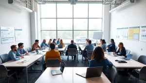 Engaged participants in OSHA training Carolinas session focused on workplace safety practices.