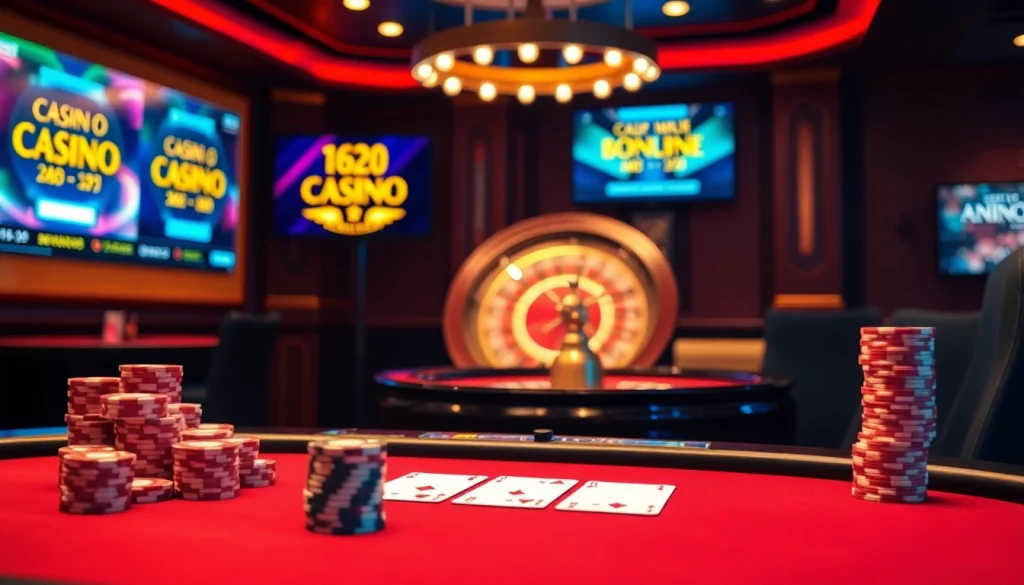 Découvrez l'excitation du casino en ligne France avec des tables de poker vibrantes et des roues de roulette.